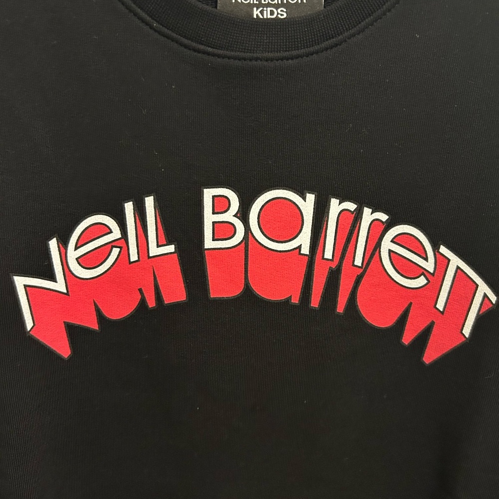 Today’s deal-Neil Barrett Kids Sweatshirt • 14Y (Fits Women XS–S Too!) - Picture 4 of 13